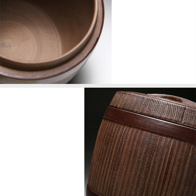 Sealed Tea Jar With Lid Real Yixing Zisha Duan Clay Canister For Loose Tea China