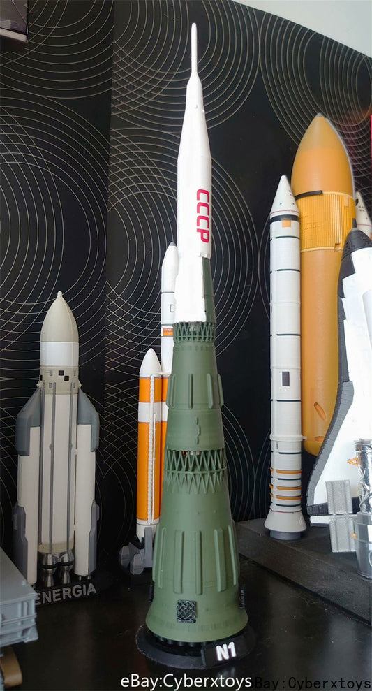 1:400 Scale CCCP N1 Landing Moon Rocket Model Finished Painted Product