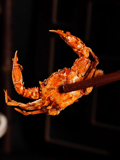 Spicy Small Sea Crab Instant Canned Cooked Seafood Casual, 250g Deep Sea Snack