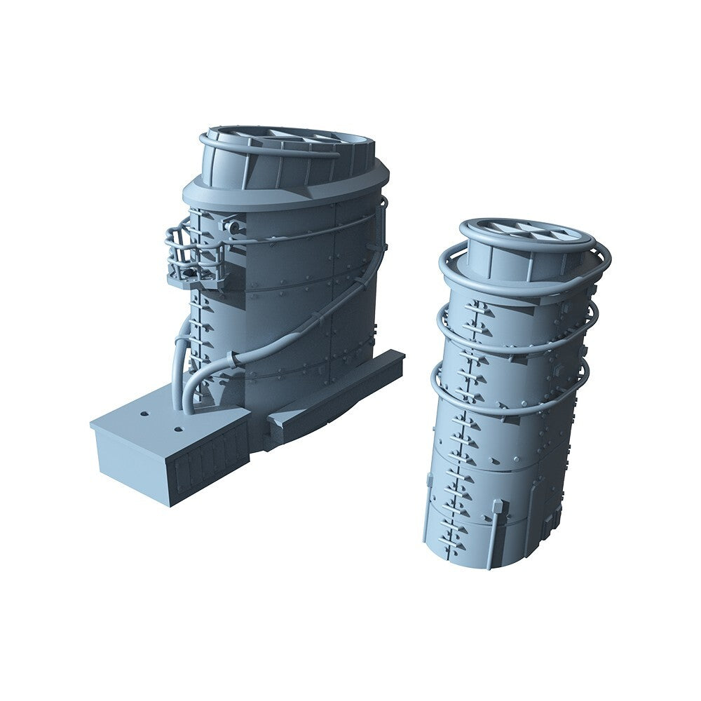 LYCG350329 1/350 Model Upgrade Parts German Z-25 Destroyer Chimney Kit