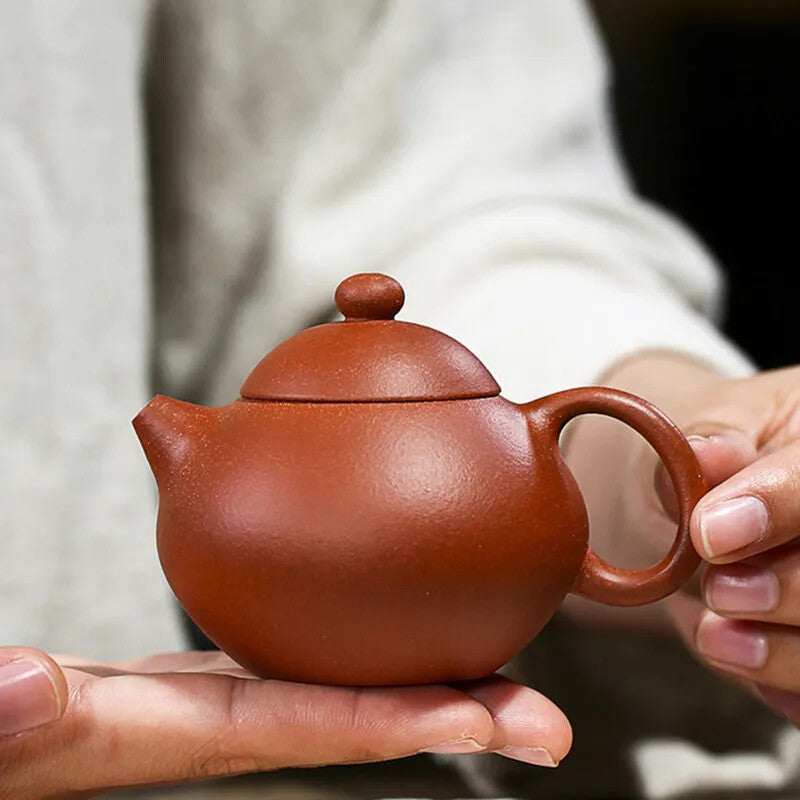 130ml Authentic Yixing Purple Clay Teapot Raw Ore Zhu Mud Zisha Tea Pot Collect