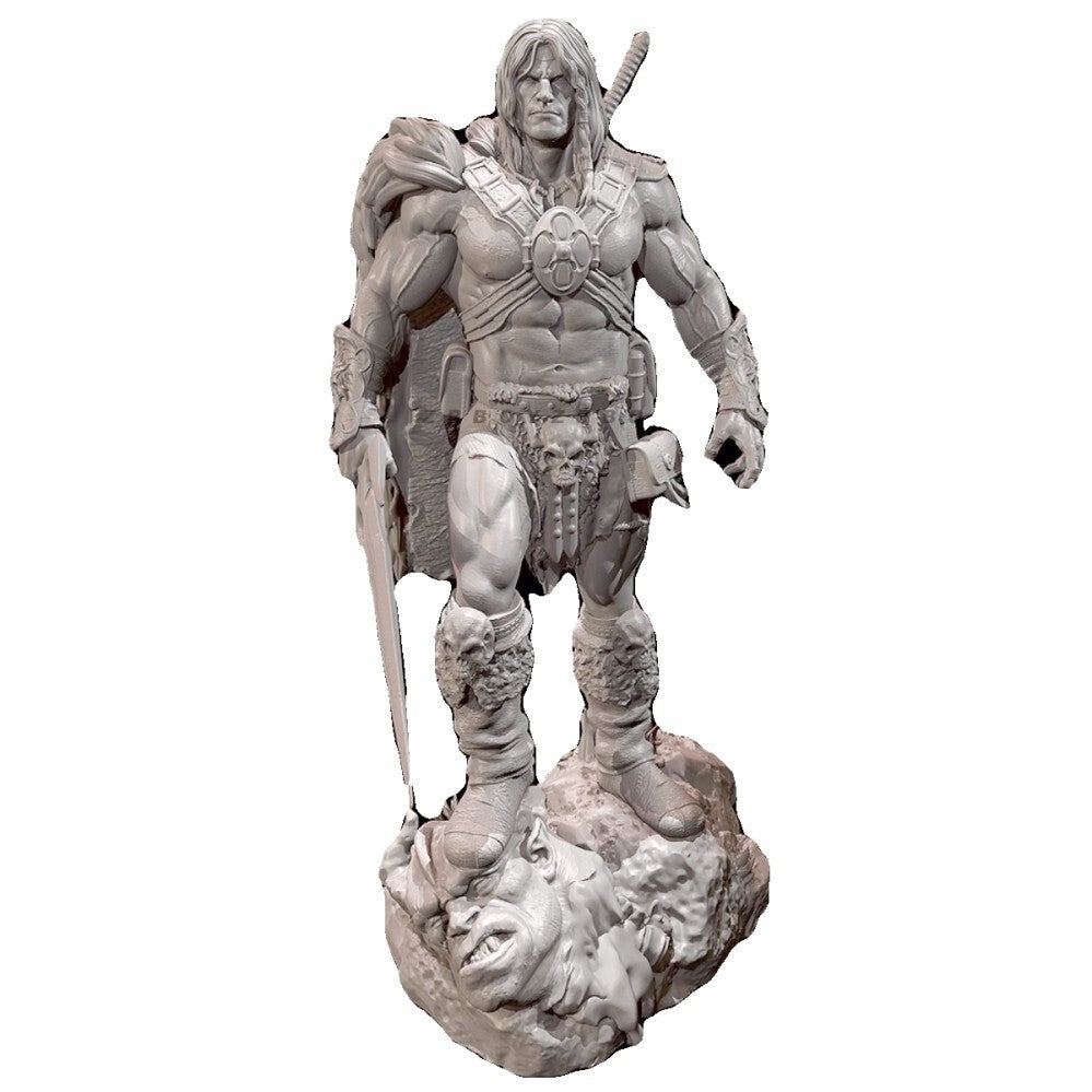 90mm Resin Figures Model Mengshi Ximan 3D printing Unassembled Unpainted