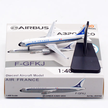 1:400 Aviation AIR FRANCE AIRBUS A320-200 Passenger Aircraft Diecast Plane Model