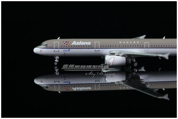 1:400 Phoenix Asiana AIRBUS A321 Passenger Airplane Plane Diecast Aircraft Model