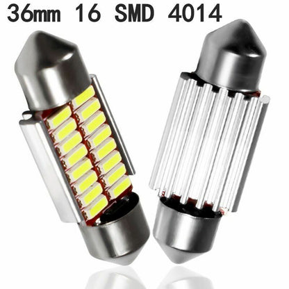 LED Bulb C5W C10W 31mm 36mm 39mm 42mm Super Bright 4014 SMD Canbus Auto Interior