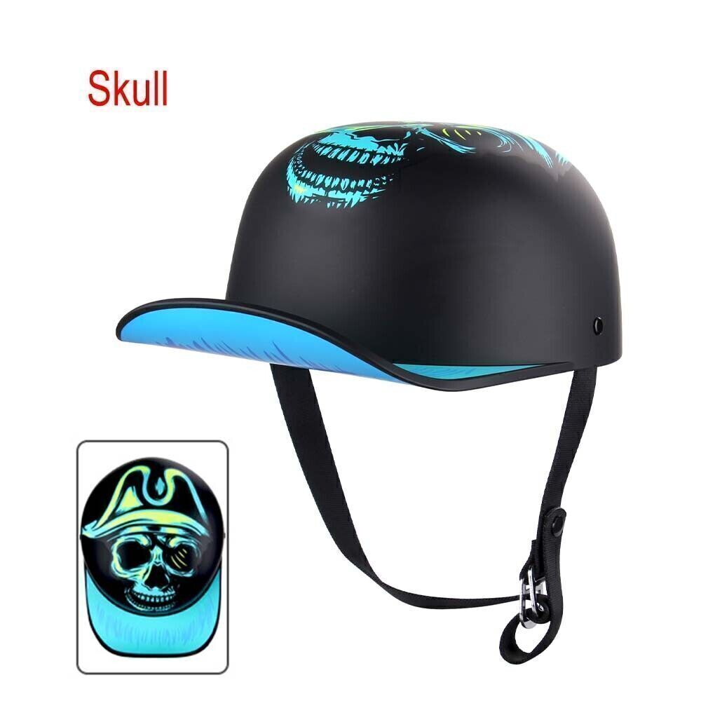 Open Face Helmet Motorcycle Jet Helmet Retro Motorbike Scooter Racing Helmet