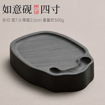 Natural Stone Ink Slab Portable Duan Inkstone Beginner Calligraphy Tool