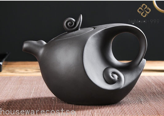 Handmade Purple Sand Teapot Large Capacity Chinese Teaware Yixing Zisha Zhu Clay