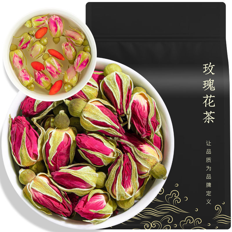 Rose Tea 250g Pingyin Rose Sulfur-Free Large Red Rose Dried Rose Health Care