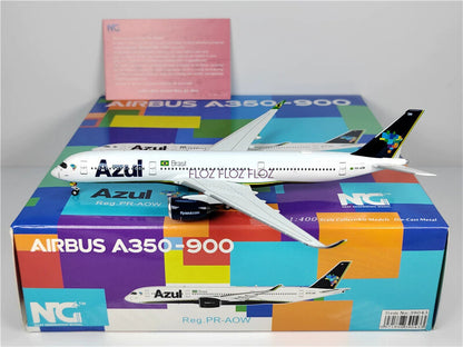 NG Models Azul Airlines Brasil for Airbus A350-900 PR-AOW 1:400 Aircraft Model