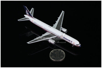 1:400 JC Wings Britannia BOEING 757-200 Passenger Airplane Diecast Plane Model