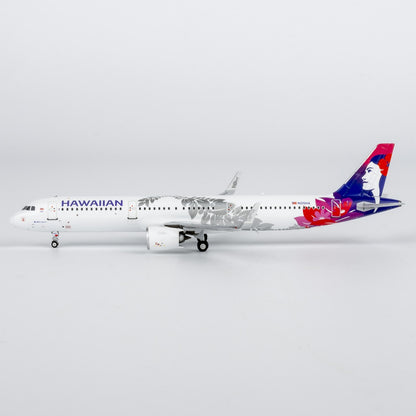 1:400 NGmodels Hawaiian Airlines Airbus A321neo Airplane Diecast Plane Model