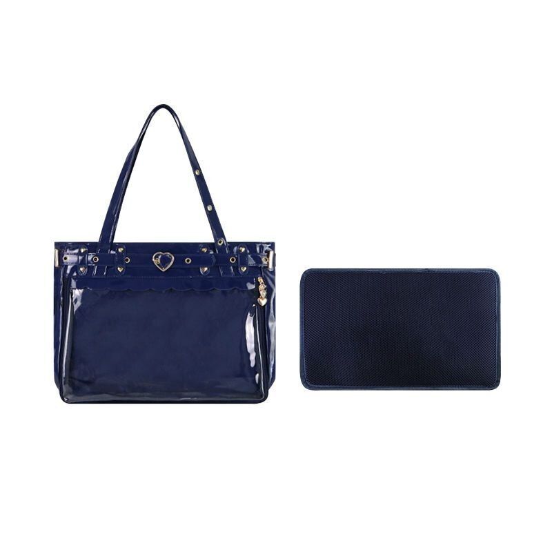 Synthetic Leather Bag Fashion Aesthetic Tote Purse 38*21*1.5 CM Shoulder Travel