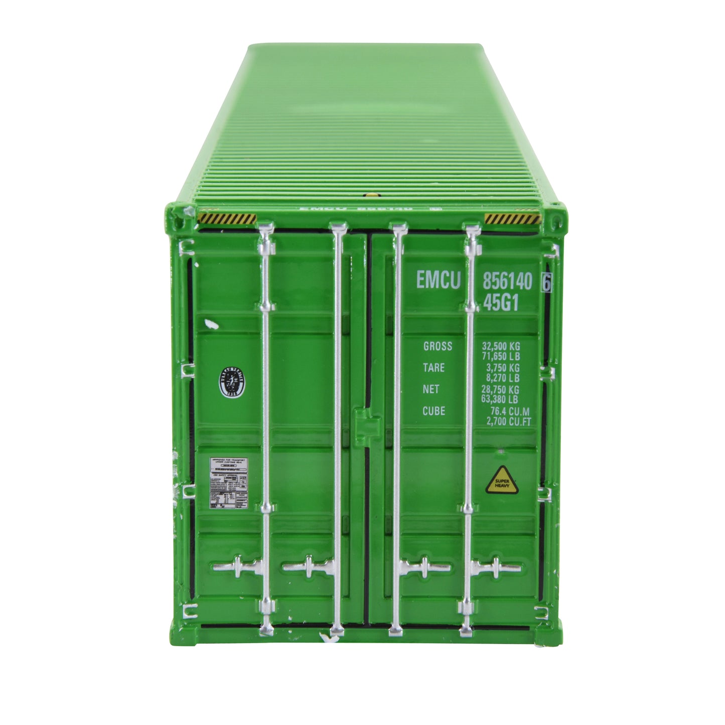 1:50 EVERYGREEN 40GP Metal Shipping Container Model Toy Home Office Decor Gift