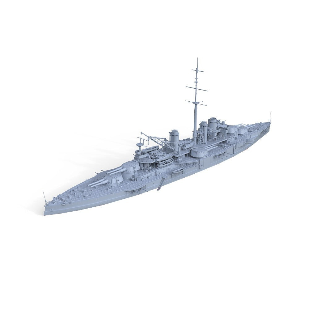 SSMODEL SSC4800582 1/4800 Military Model Kit French Navy Battleship Courbet 1920