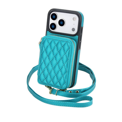 Crossbody Wallet Case for iPhone 17 Pro Max/Air/17 Pro/17 Zipper Handbag Purse