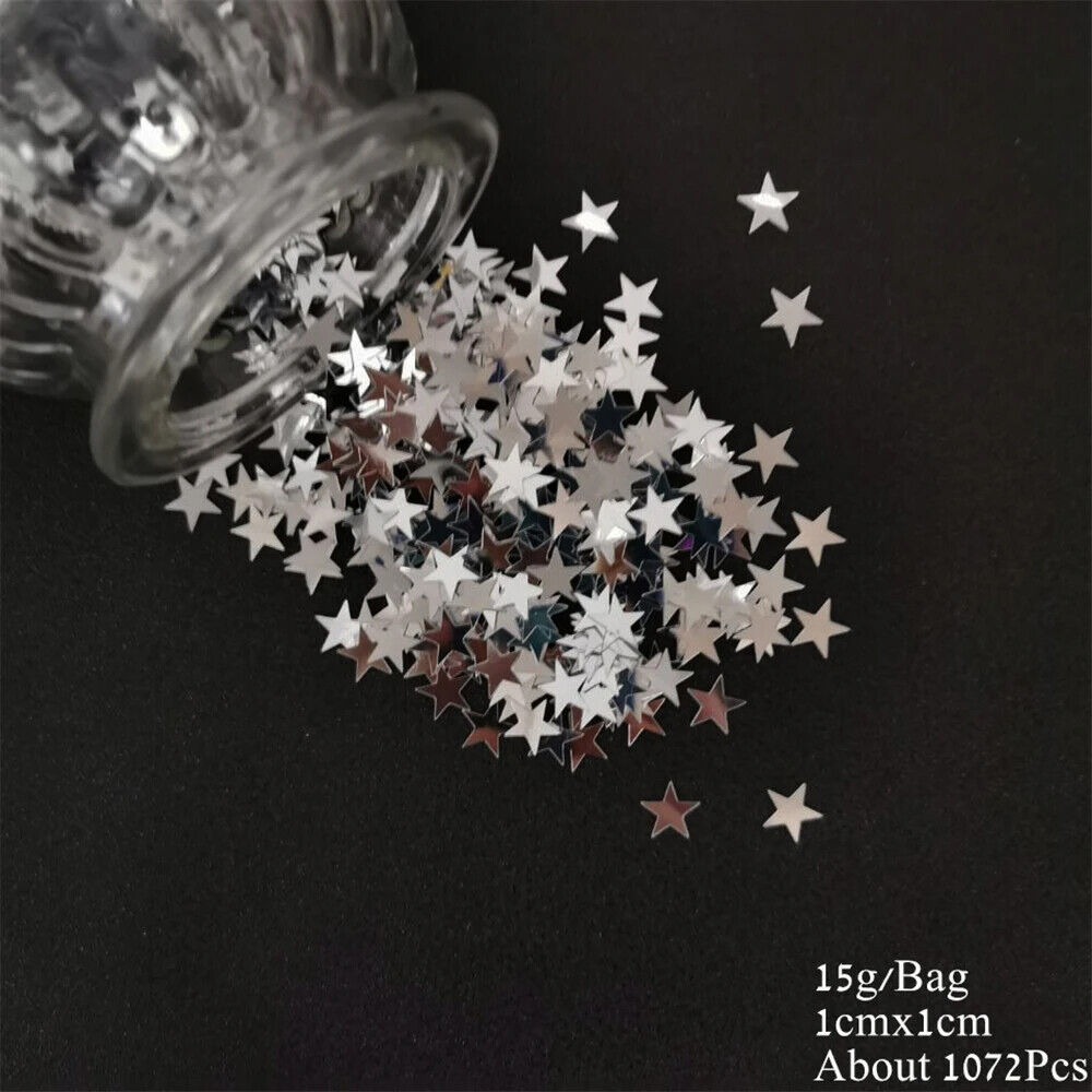 Confetti 15g Star Dots Golden Silver Sequins Baptism Birthday Party Events Decor