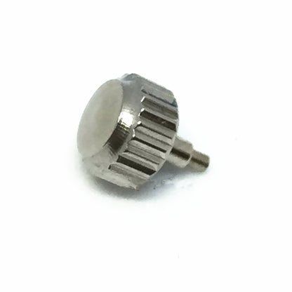 1Pc Silver Stainless Watch Crown For NH35 NH36 Watch Movement Replace Accessory
