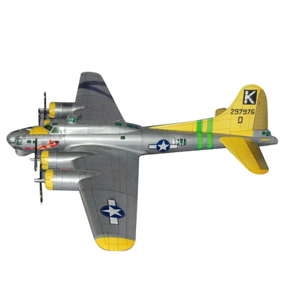 1:47 B-17 Flying Fortress Bomber Aircraft Paper Model Military Ornaments DIY