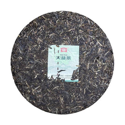 2023 TAETEA Menghai Dayi 8582 Pu'er Tea Cake Raw Pu'er Tea Shen 357g -