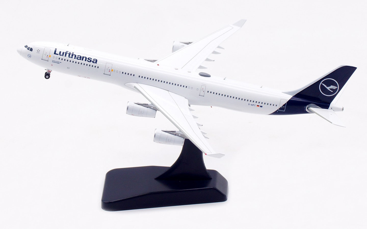 1:400 Aviation Lufthansa AIRBUS A340-300 Passenger Plane Aircraft Diecast Model