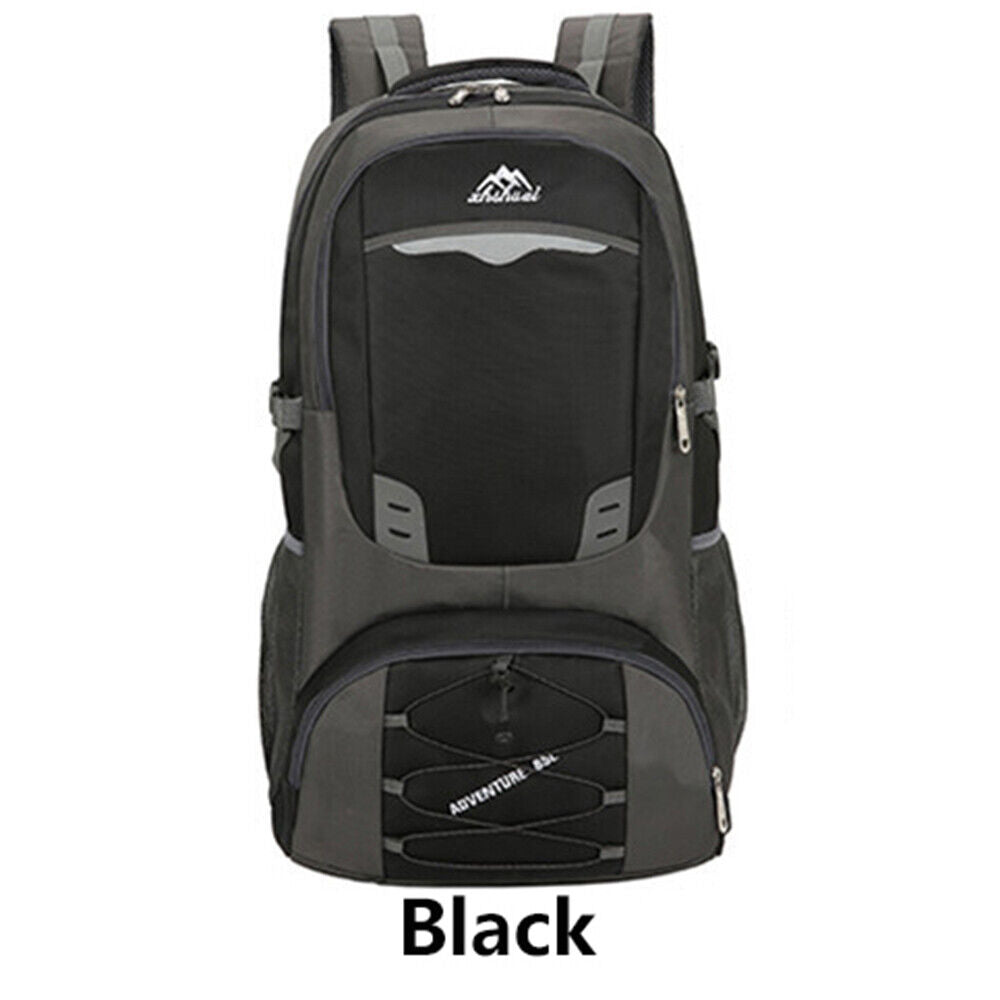 Men Backpack Travel Pack Sports Bag Mountaineering Hiking Camping Rucksack Male