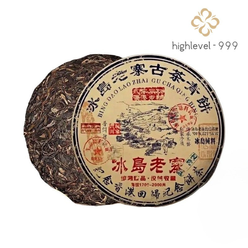 357g 2009 Yunnan Sheng Pu-erh Tea Cake Bingdao Ancient Tree Raw Puer