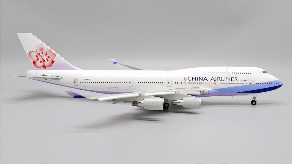 1:200 JC Wings China Airlines Boeing 747-400 Passenger Airplane Diecast Model