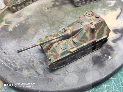 3D Printing 1/72 Germany Cheetah 2 Rear-Mounted Gun Tank Finished Product