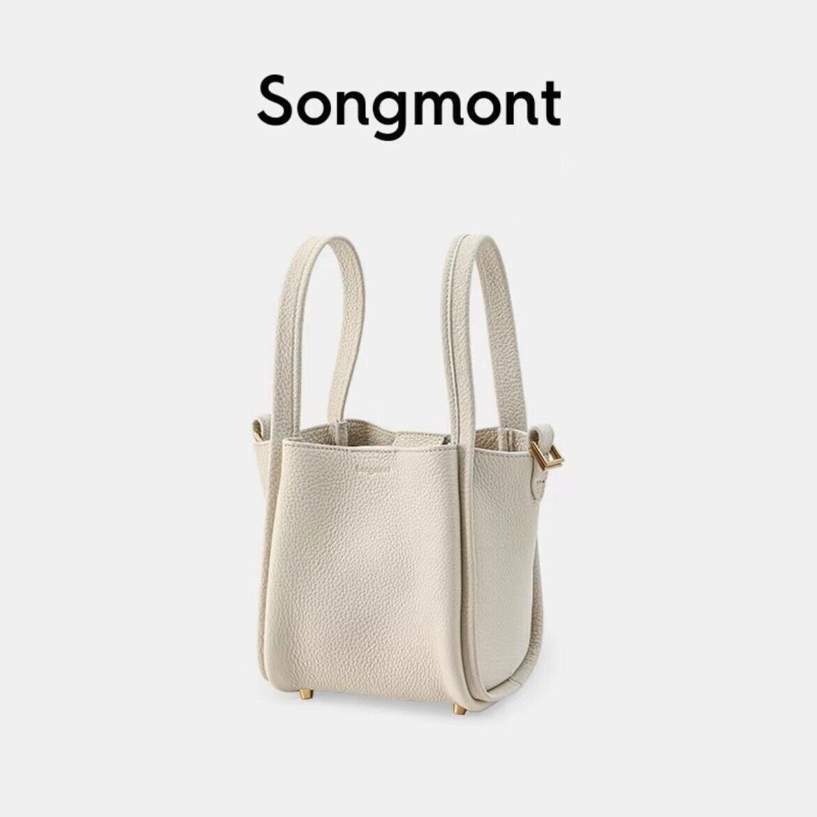 Songmont medium Fashion Series Vegetable Basket Handbag Bucket Bag