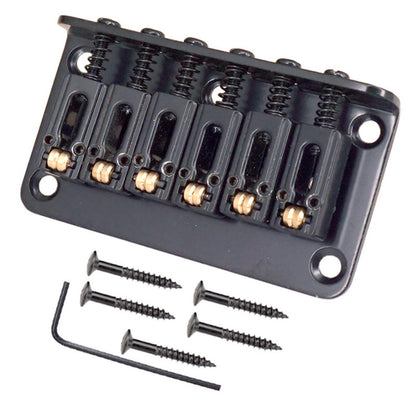 78mm Hardtail Guitar Bridge Body Through for 6 String Electric Guitar Parts