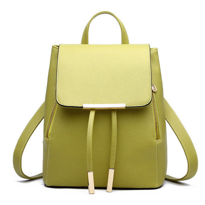 New Women's PU Leather Satchel Shoulder Backpack School Rucksack Bags Travel