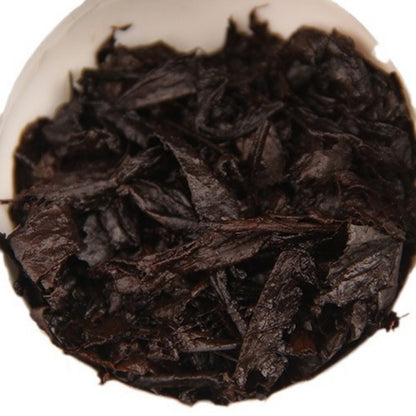 357g Ripe Pu'er Tea Cake Yunnan Seven Sons Eight Years Aged Flavor