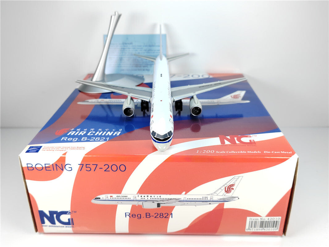 1:200 NG Model AIR CHINA B757-200 Passenger Airplane Diecast Aircraft Model