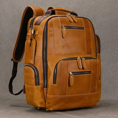 Bags Men's Backpack Backpack Travel Backpack School Bag Men Leather Daypack