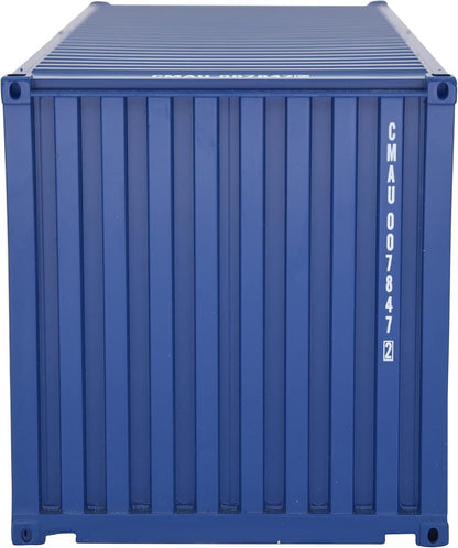 1:20 CMA CGM Shipping Container Model Abs Resin & Wood Toy Home Decoration Gift