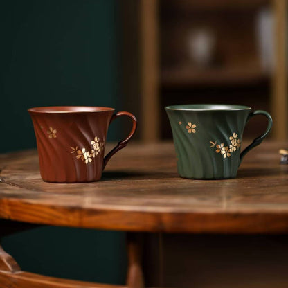 original ore real yixing zisha teacup with handle boutique master cup office cup