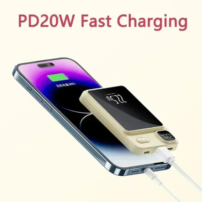 Magnetic Power Bank 50000mAh Wireless Fast Charging Pack
