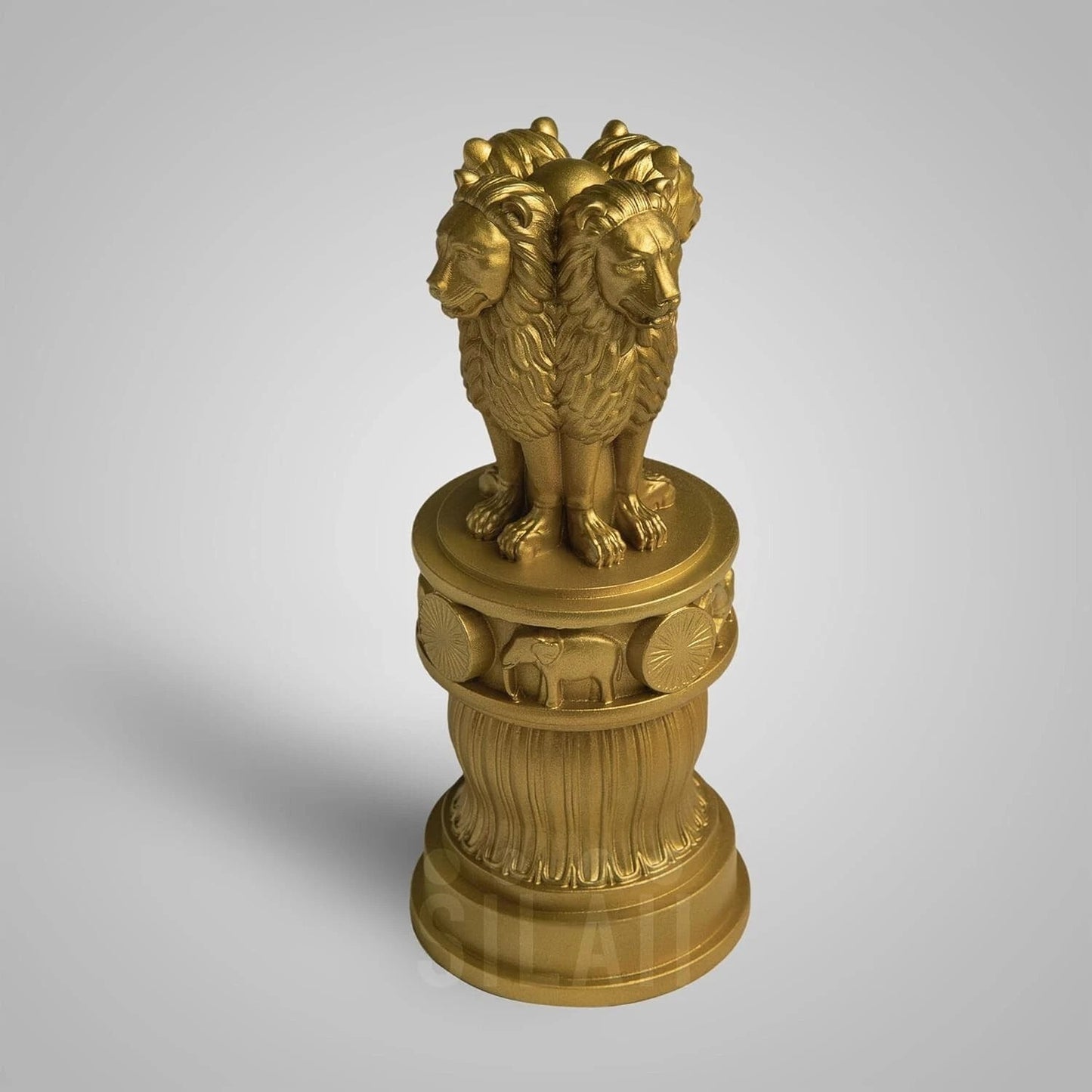 Beautiful Ashoka Pillar Sculpture Idol Statue Figurine