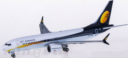 1:400 JC Wings JET AIRWAYS BOEING 737 MAX 8 Passenger Airplane Diecast Model
