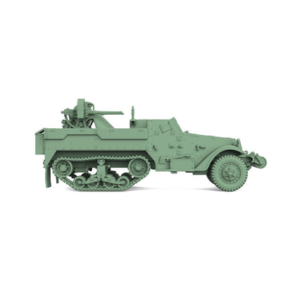 SS200553 1/200 Military Model Kit US Multiple Gun Motor Carriage M13 SPAA