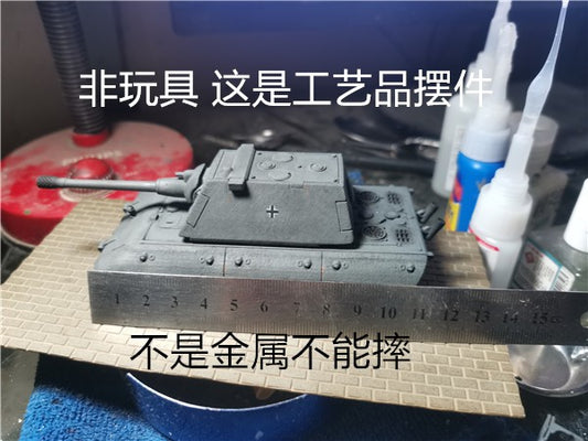 3D Printed 1/72 Germany E100 Heavy Grey Tank Model Finished Product