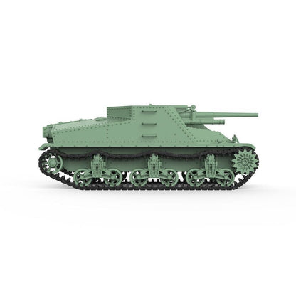 SSMODEL SS72500 1/72 Military Model Kit US T40 3-inches Artillery Tank Destroyer
