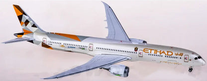 1:400 JC Wings ETIHAD BOEING 787-10 Passenger Aircraft Diecast Plane Model