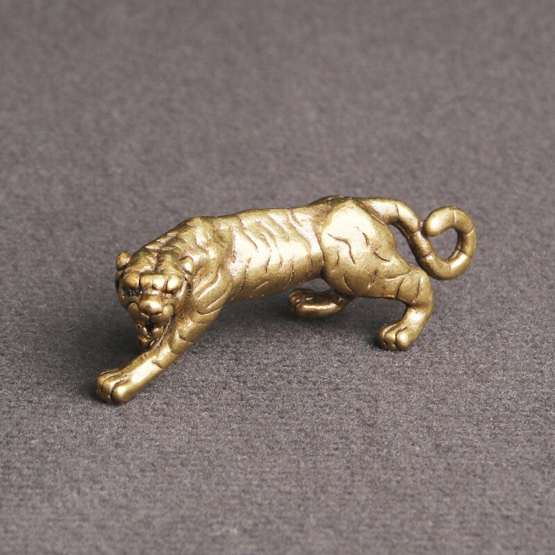 Zodiac Tiger Keychain Pendant for Attracting Wealth and Blessing Pendant