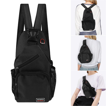 Women Outdoor Chest Pack Sport Shoulder Sling Backpack Crossbody Bag Waterproof