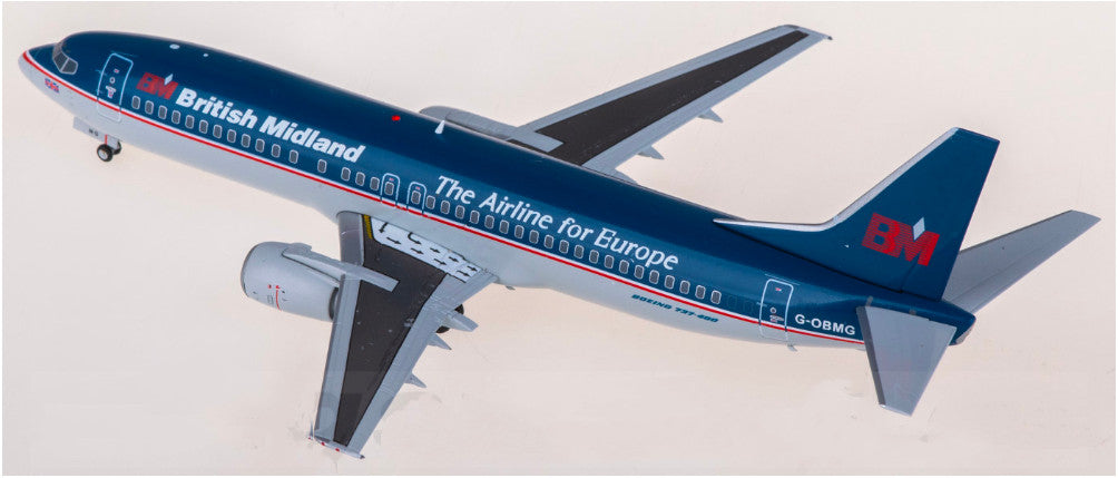 1:200 JC Wings BMI Boeing 737-400 Passenger Airplane Diecast Model