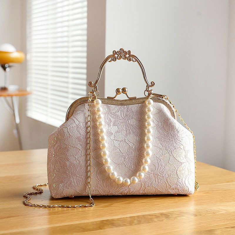 Bag Beads Wedding Bags Women Shoulder Crossbody Bag Chain Women's Handbags