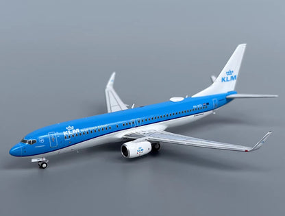 1:400 AeroPolaris KLM BOEING 737-800 Passenger Airplane Diecast Aircraft Model