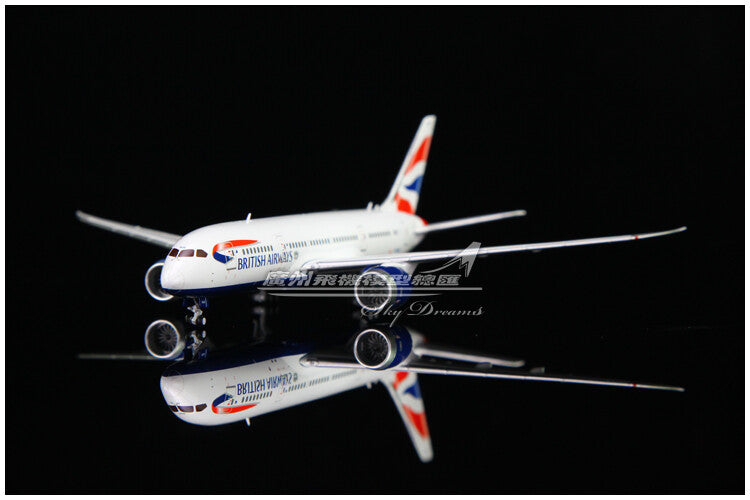 1:400 GeminiJets BRITISH AIRWAYS BOEING B787-8 Airplane Diecast Aircraft Model